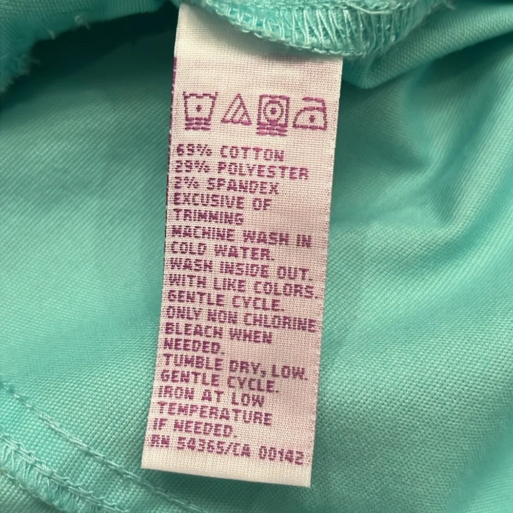 Allison Daley Mint Green Button Up Jacket, Sz 18